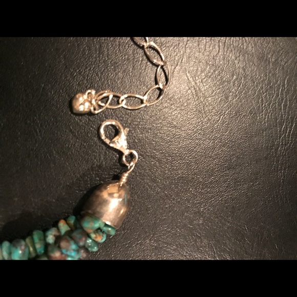Jay King -DTR - 3 Strand Graduated Bead Turquoise Necklace - Picture 5 of 5